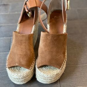 Marc Fisher Espadrille Platform Wedge